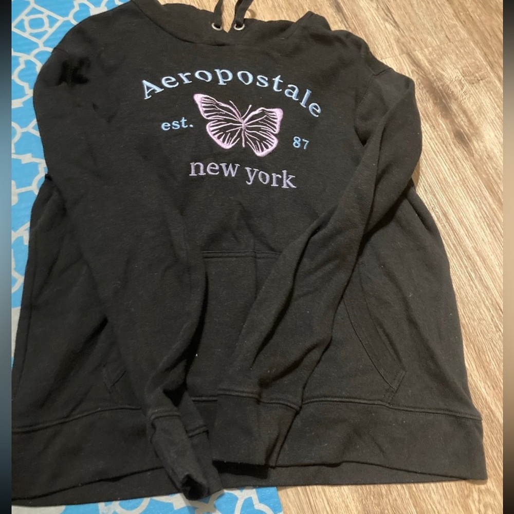 black butterfly hoodie